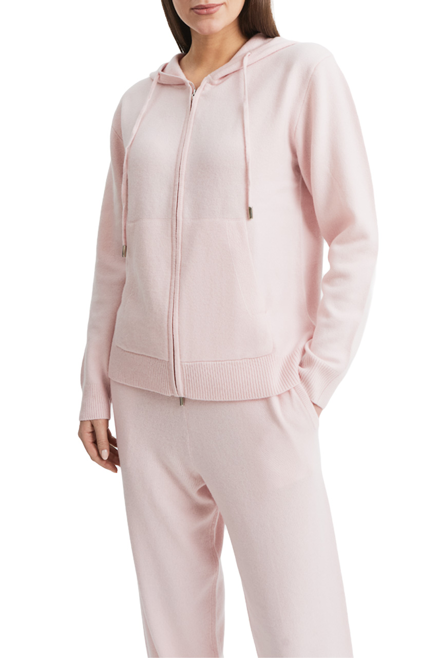 Худи на молнии 112505 РОЗОВЫЙ, фото 3